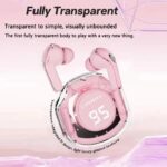 Transparent Wireless Bluetooth Earbuds