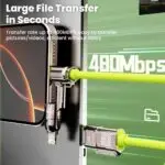 USB C 4-in-1 Type C Cable 240W